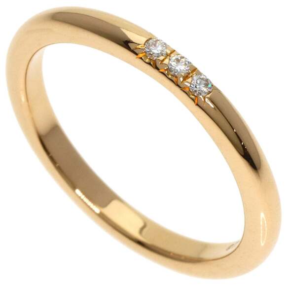 Tiffany & Co. Forever 3-Piece Diamond Ring in 18K Pink Gold for Women.